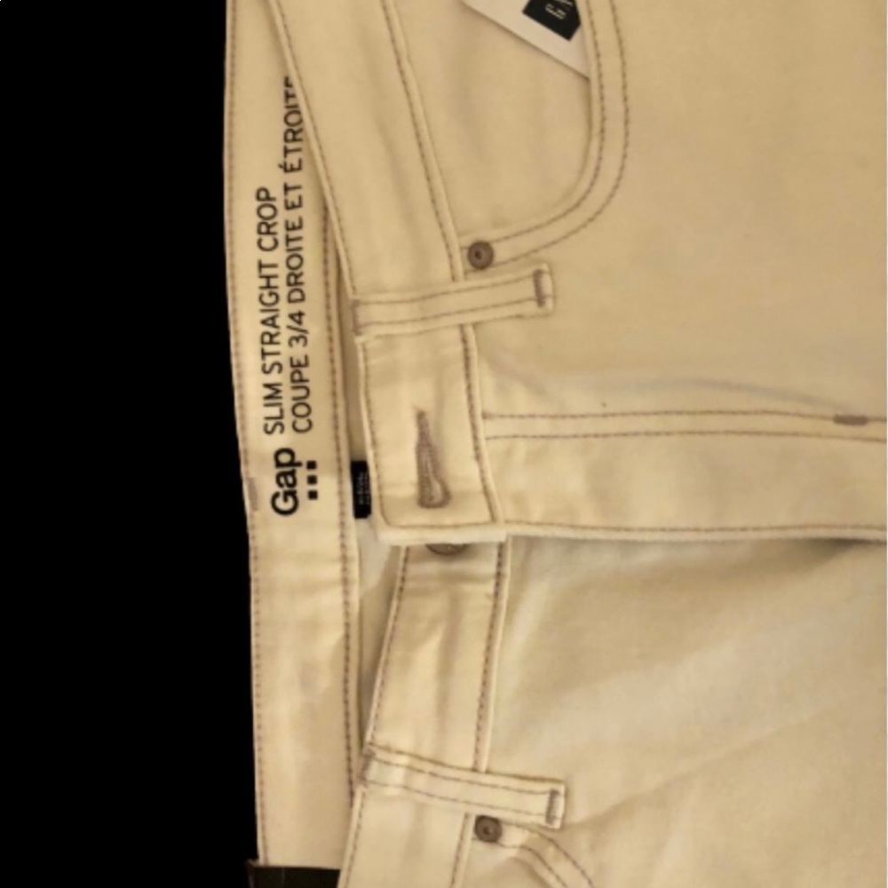 GAP Jeans Slim Straight Cropped